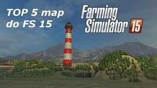 Top 5 map do Farming Simulator 15 [upl. by Yntirb]