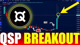 QSP COIN CRYPTO MASSSIVE PUMP TODAY  QUANTSTAMP CRYPTO PRICE PREDICTION [upl. by Aglo]