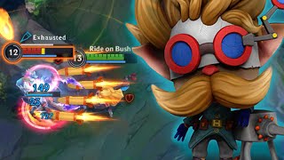 Wild Rift Heimerdinger is Broken in Mid Lane New Champion [upl. by Ricardama]