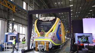 Alstom successfully delivers the first trainset for the Meerut Metro project [upl. by Behah]