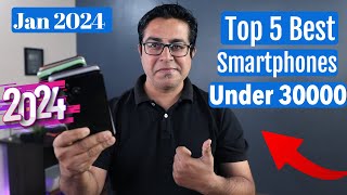 Top 5 Best 5G Phones Under 30000 in Jan 2024 I Best Smartphone Under 30000 [upl. by Cassandry]