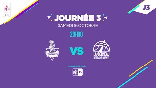 LFB 20212022 J3  SaintAmand  Landerneau  Match complet [upl. by Aihsirt]