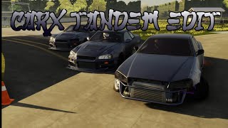 CarX Drift Racing  Tandem Edit 10 4K [upl. by Arrek551]