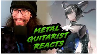 Pro Metal Guitarist REACTS Arknights OST  Lessing  Zwillingstürme Herbst Theme [upl. by Aksehcnarf]