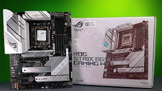 BEST B650 Motherboard for Gaming  White ASUS B650 Review [upl. by Autumn]