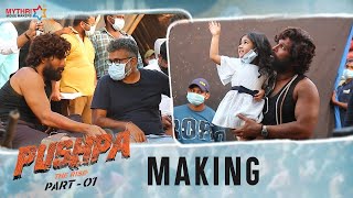 Making Of Pushpa  Allu Arjun  Rashmika Mandanna Fahadh Faasil  Sukumar  DSP [upl. by Kammerer233]