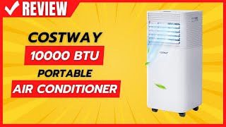 COSTWAY 10000 BTU Portable Air Conditioner Review [upl. by Thesda]