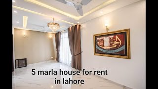 5 marla house for rent in paragon city lahore SM properties SM interiors  Real Estate [upl. by Rosdniw]