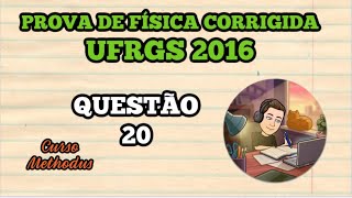 20 de 2016 da prova de física da UFRGS  Um feixe de luz branca incide em uma das faces de um prisma [upl. by Terti]