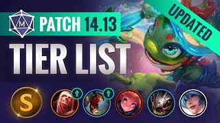 PATCH 1413 TIER LIST Updates  League of Legends Season 14 [upl. by Pirali]