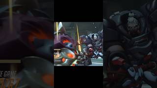 Reinhardt Big Slam and Spawn Elim POTG Wins The Game gaming overwatch2 overwatchclips reinhardt [upl. by Rehtnug]