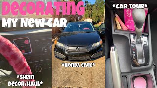 DECORATE MY CAR WITH ME car tour [upl. by Egerton]