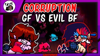 FNF CORRUPTION GF VS EVIL BF CUSTOM SONG [upl. by Airalednac]