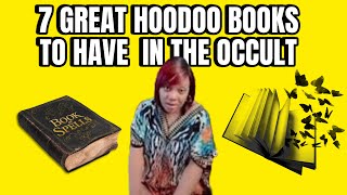 7 GREAT HOODOO BOOKS TO HAVE IN THE OCCULT WITH LADY VASORI [upl. by Hakon384]