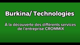 19e édition de la Semaine du numérique  CROMMIX présente avec sa solution de paiement mobile CPT [upl. by Gnek]