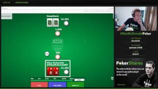 Match Recap DeepStack plays Mike McDonald [upl. by Rexana]