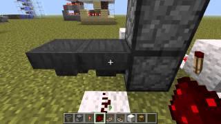 Minecraft Tutorial Easy Vertical Item Transfer with Hoppers and Droppers [upl. by Somerset]