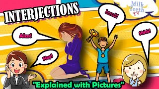 Meaning of Interjections with Examples amp Pictures  Important words used as Interjections in English [upl. by Neel]