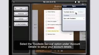 Syncing with Toodledo [upl. by Rycca]