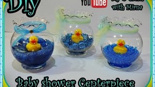 Diy Baby Shower Centerpiece Diy amp Crafts with Mirna [upl. by Glynias268]