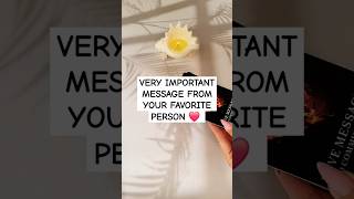 ☀️VERY IMPORTANT MESSAGE FROM YOUR PERSONE ❤️ pickacard fortunetelling tarot [upl. by Asher]