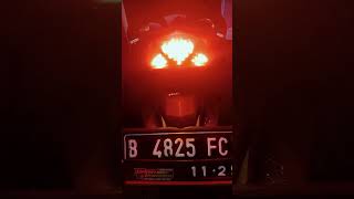 Stoplamp lazyrunning Honda Vario 150 led old [upl. by Durrace]