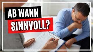 Wann ist eine Psychotherapie sinnvoll Gute Gründe für eine Therapie [upl. by Nnaacissej]