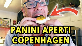 I MIGLIORI PANINI APERTI DI COPENHAGEN IN DANIMARCA [upl. by Evets]