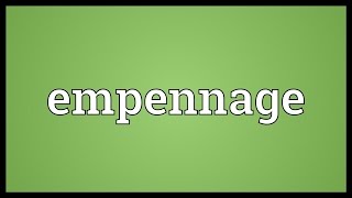 Empennage Meaning [upl. by Dietsche]