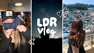 LDR VLOG Korea to Los Angeles Busan Billie Eilish Milky Way amp Friends [upl. by Ahsimak]