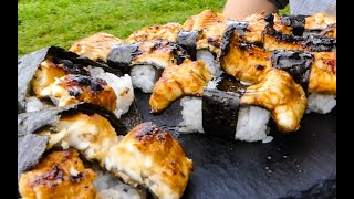 Catch and SUSHI EEL Ep9 How To Fillet Eel For Sushi [upl. by Retsevel]