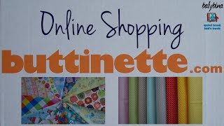 Online Shopping  Fabric  buttinette [upl. by Aileve]