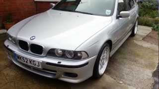 BMW 530I M SPORT E39 WALK ROUND [upl. by Aytak523]