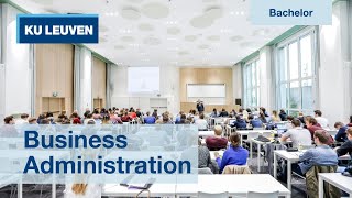 Bachelor of Business Administration  Brussels  KU Leuven [upl. by Jona]