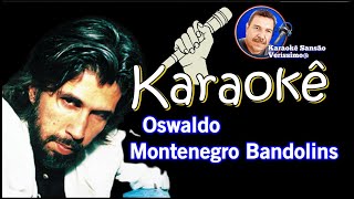 Karaokê Oswaldo Montenegro Bandolins [upl. by Nirtak]