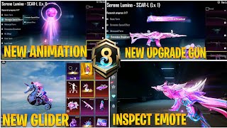 😍New Ultimate Set Leaks  New Upgrade Gun  New GliderMythic Emotebackpackmore PUBGM [upl. by Aerbma]