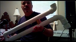 MY DIY DIDGERIDOO Actual music starts at 550 [upl. by Aihsar600]