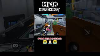 Mp 40 HEADSHOT hack settings ff vairalshorts vairalshorts feedshorts shortsfeed trendingshorts [upl. by Ydorb]