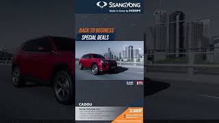 KORANDO Back to business Special Deals [upl. by Laehcor860]