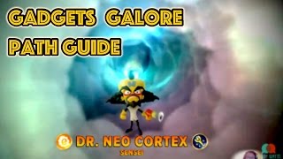 Skylanders Imaginators  Dr Neo Cortex  Gadgets Galore Path Guide [upl. by Okorih]