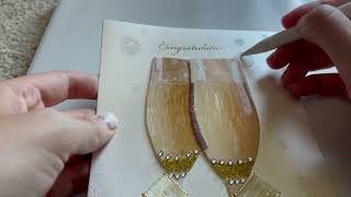 Tracing ASMR  my wedding cards [upl. by Pierce219]