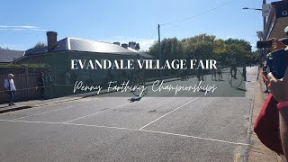 Treasures and Traditions Evandale Village Fair amp National Penny Farthing Championships [upl. by Enyal]