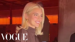 Kendall Jenner Goes Blonde at Bottega Veneta [upl. by Dich]