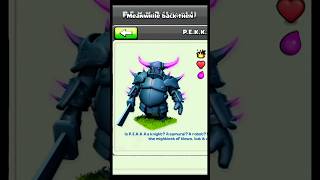 pikka training time ☠️😈😲😲💯💯💀💀 clashofclans coc gaming shorts [upl. by Bonacci102]