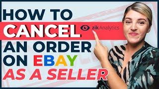 How to cancel an order on eBay as a seller WITHOUT receiving a Transaction Defect 2022 [upl. by Iris803]