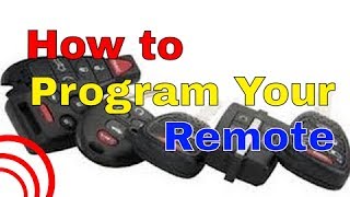 Programming instructions for 2004 to 2015 Nissan Titan remote keyless entry fob [upl. by Trab144]