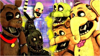 SFM FNAF Hoaxes vs Mediocre Melodies [upl. by Lusa]