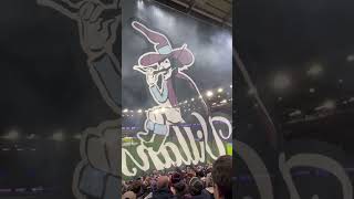 Aston Villa vs Juventus great atmosphere at Villa Park championsleague shorts footballpassion [upl. by Eckel]