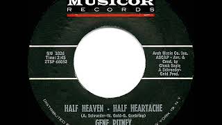 1963 HITS ARCHIVE Half HeavenHalf Heartache  Gene Pitney [upl. by Jestude854]