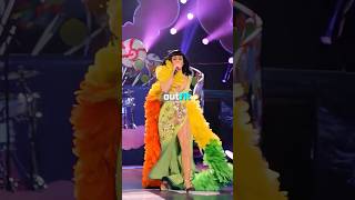 Katy Perrys ICONIC 5Outfit Performance 🤩💃 [upl. by Selokcin]